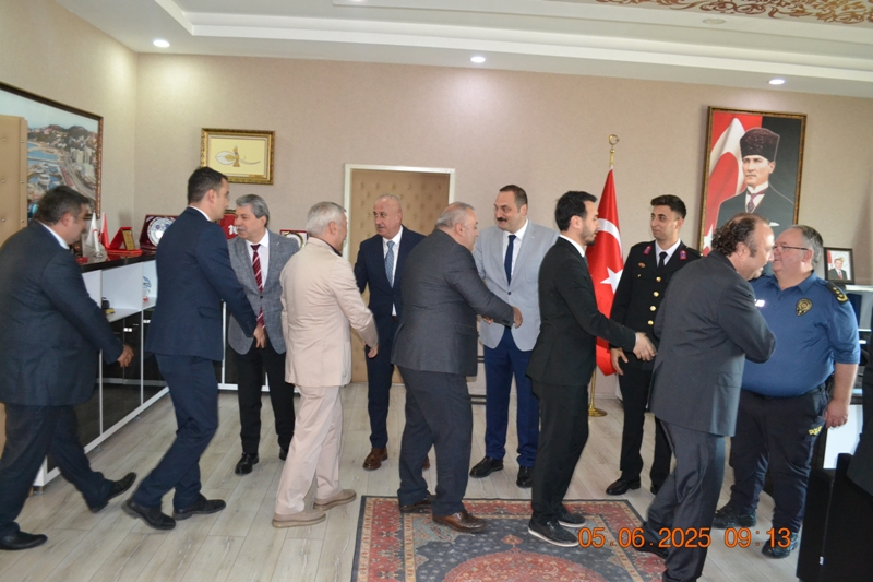 Kaymakamlığımızda Kurban Bayramı Bayramlaşma Programı Yapıldı.
